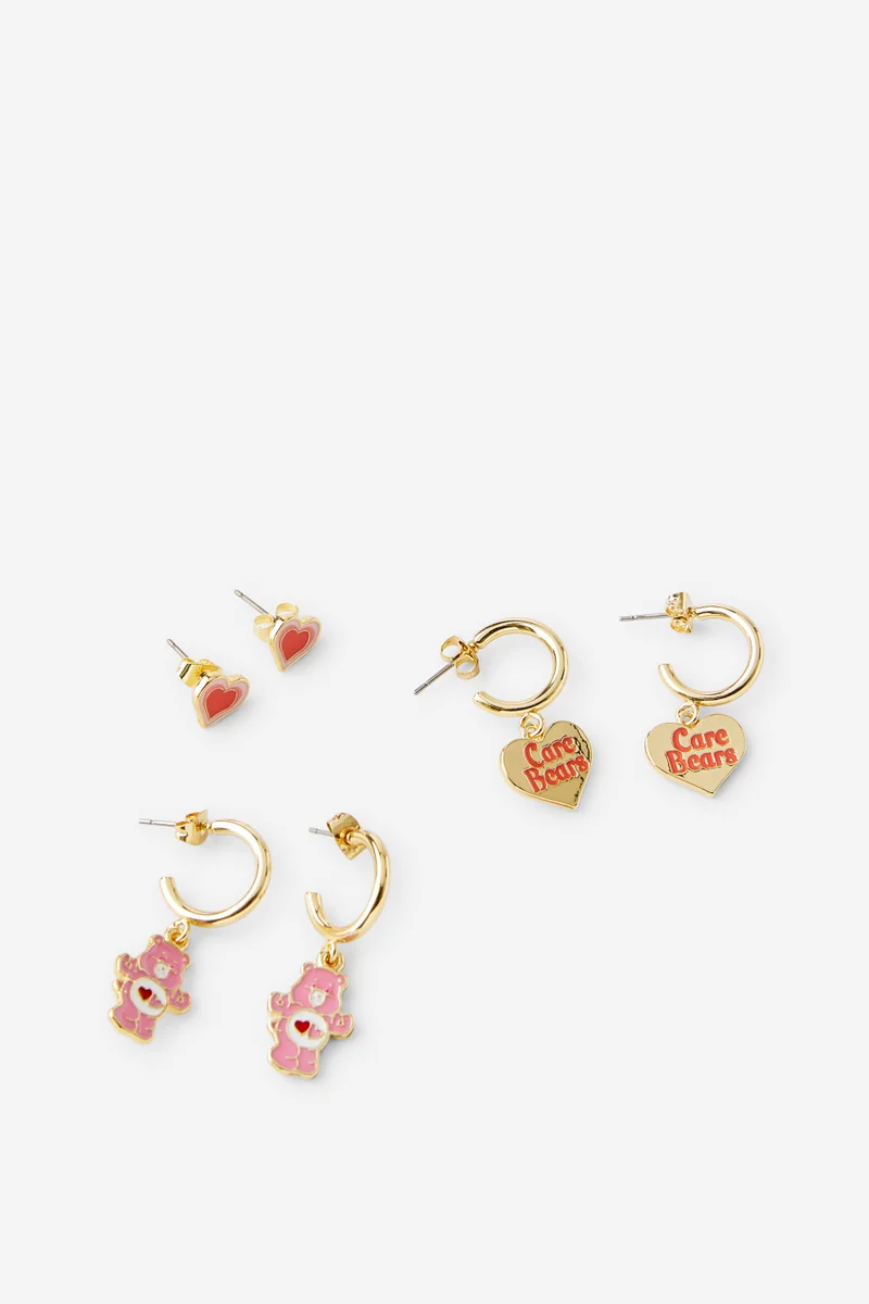 روبي 3Pk Mid Earring